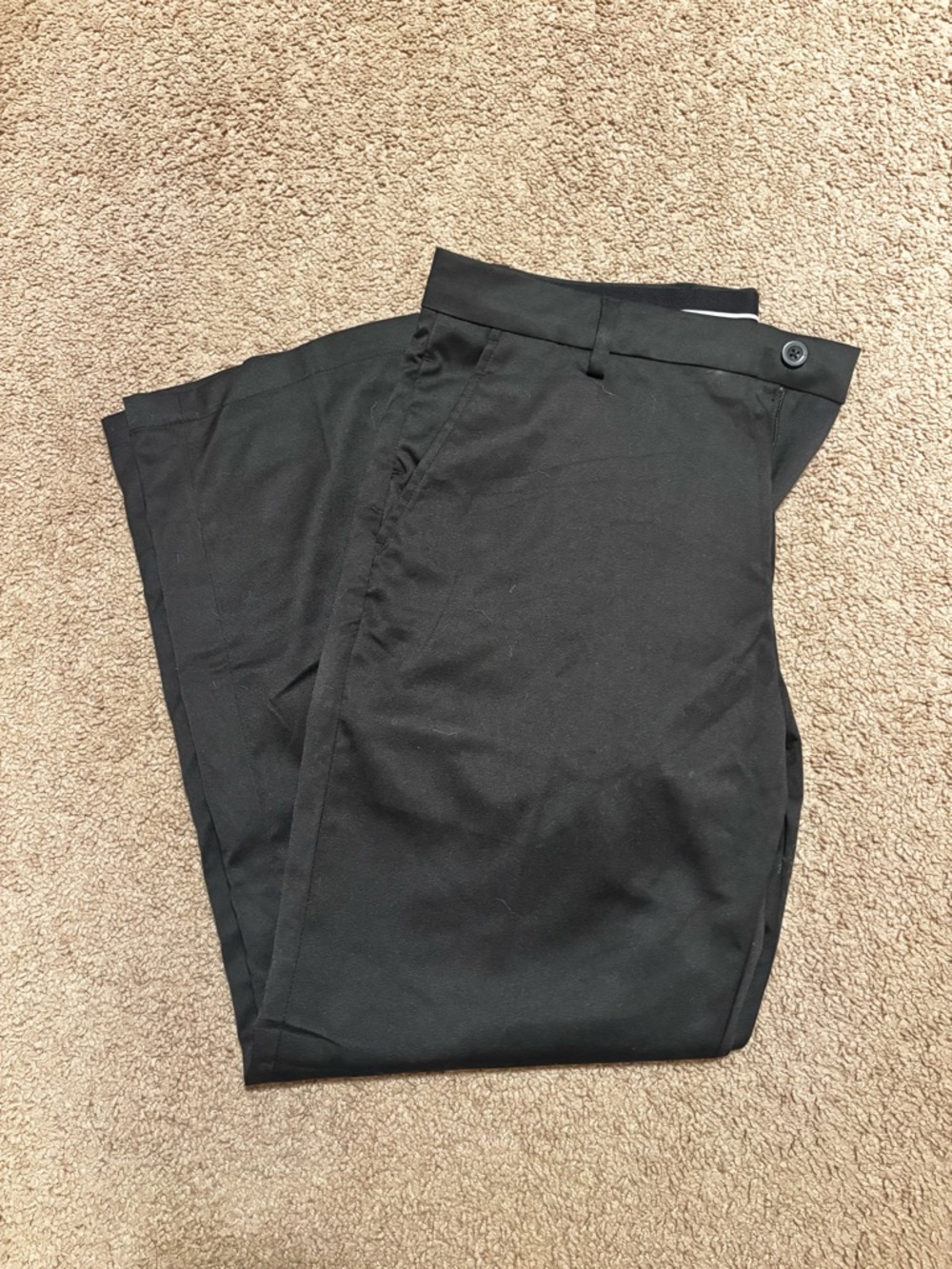 Amazon Essentials Men's Black Dress Pants - Classic